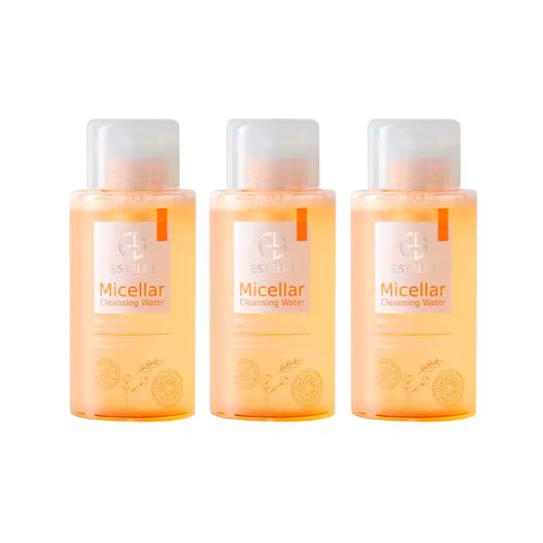 3 UND AGUA MICELLAR VITAMINA C 300 ML - ESTELIN