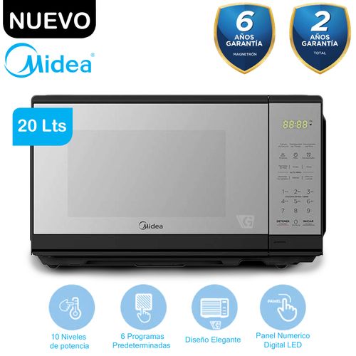 Horno de Microonda 20 Lts MMDF07S2MB - Negro/ Espejo