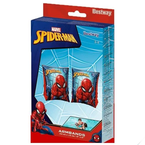 Bestway - Flotador de Brazo Inflable Spiderman