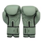 Guantes-de-Boxeo-Makoto-M2-Mate-Verde---100--Poliuretano---12oz