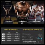 Guante-Deportivo-C--Muñequera-de-Poder-Transpirable-Gym-Pesas-Negro-Talla-M