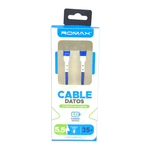Cable-Tipo-C-a-Tipo-C-Romax-35W-Carga-Rapida-Xiaomi-ZTE-Azul-Marino