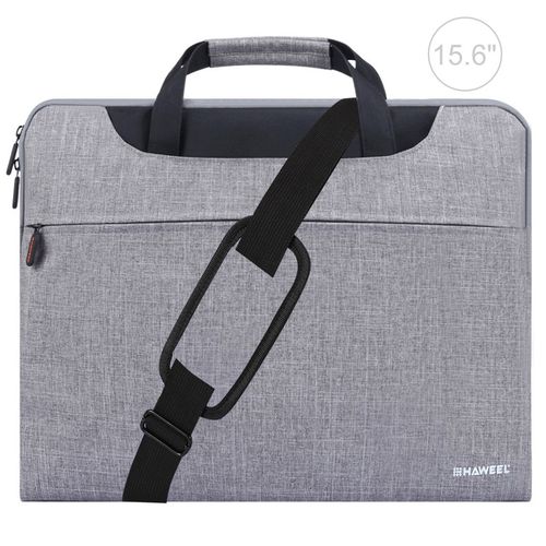 Portalaptop Maletin Funda Bolsillos Haweel 15"-18" pulgadas Gris
