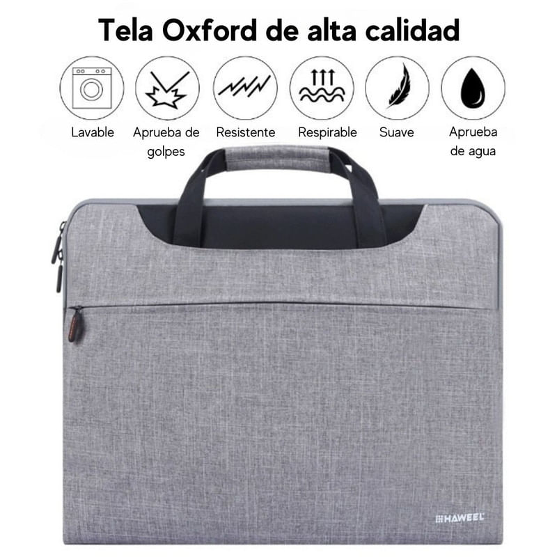 Portalaptop-Maletin-Funda-Bolsillos-Haweel-15--18--pulgadas-Gris