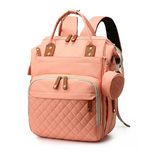 MOCHILA PAÑALERA CONFORT - ROSADO