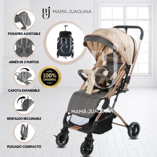 Coche de Paseo Maleta «PIAMONT» Beige