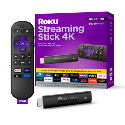 Convertidor a Smart TV ROKU Streaming Stick 4K