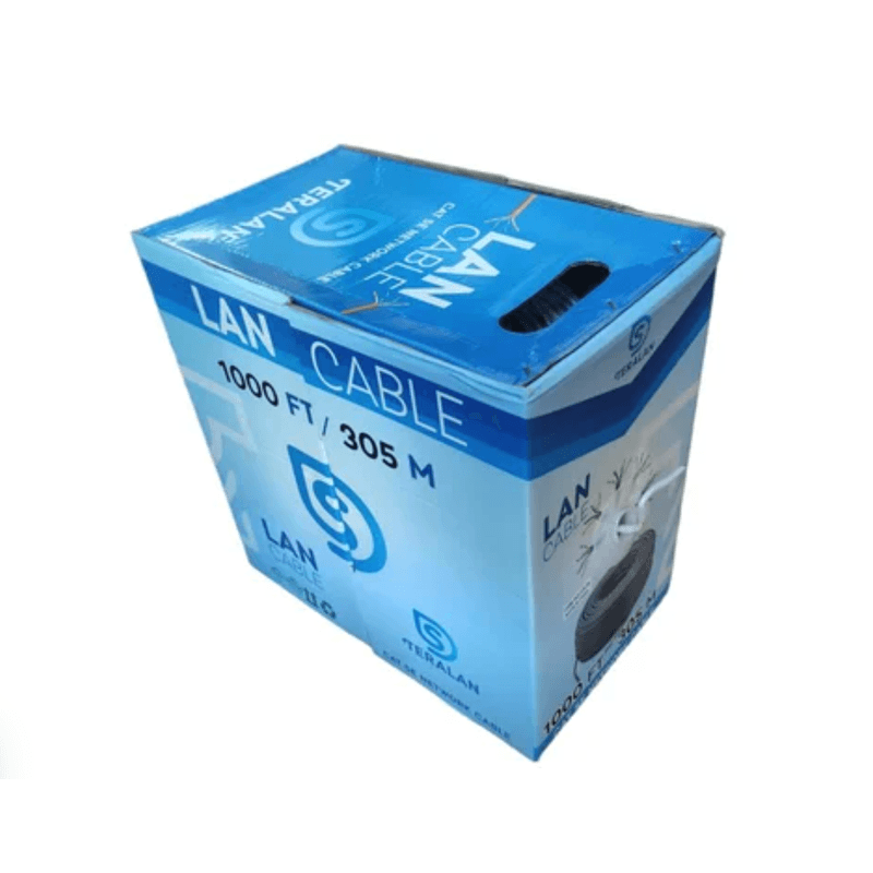 Cable-De-Red-Utp-Cat-5e-Rj45-305-Metros-rollo-ethernet-Lan-Gris
