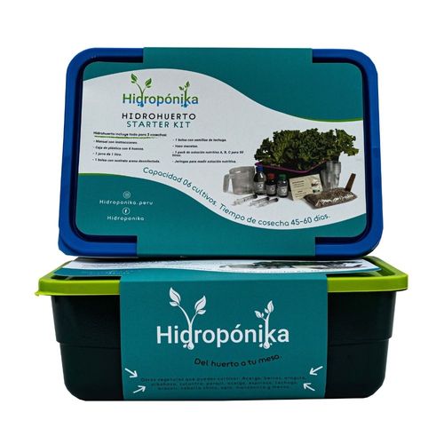 Hidrohuerto Starter Kit para Cultivar 8 Vegetales Hidromec