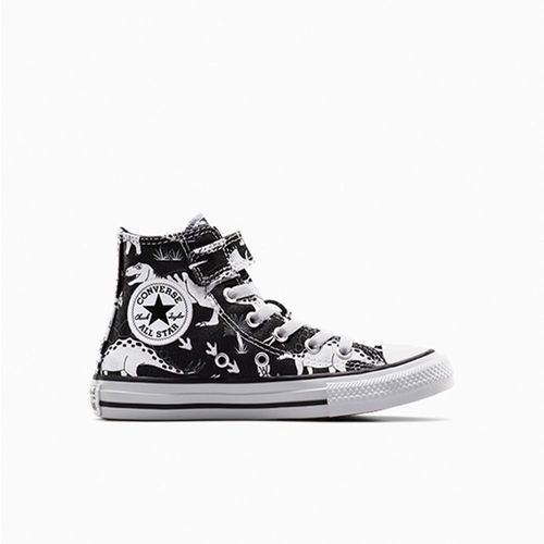 Zapatillas Urbanas Converse Niño Ct As Dino Party Easy On A15064C Negro