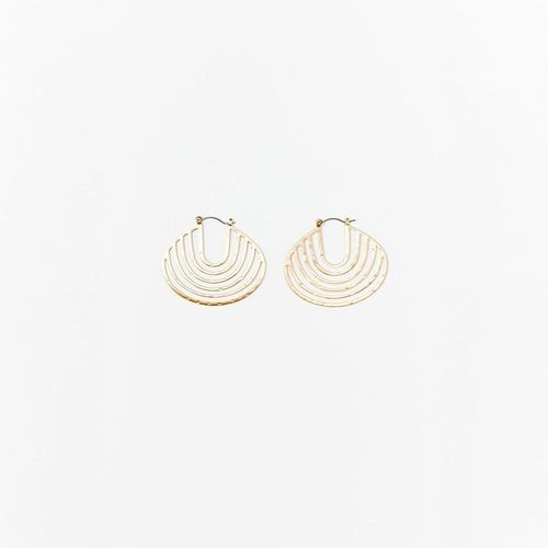 Aretes Sfera Mujer Filigrana Oro