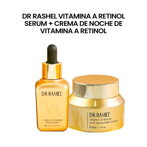 Dr. Rashel Vitamina A Retinol Serum + Crema de Noche de Vitamina A Retinol