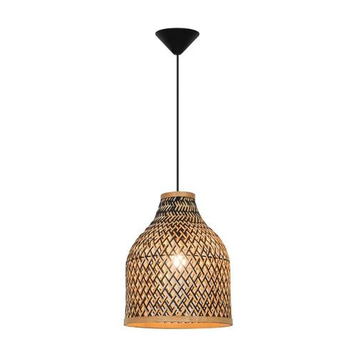 Lámpara Colgante Orange Mini Varadero 1 Luz E27 Bambú