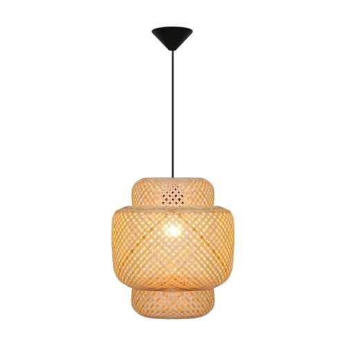 Lámpara Colgante Orange Panal 1 Luz E27 Bambú