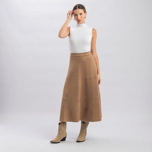 Falda Mujer Suede Malabar