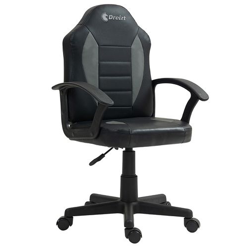Silla Gamer Dreizt Play Series Negro  Altura Regulable