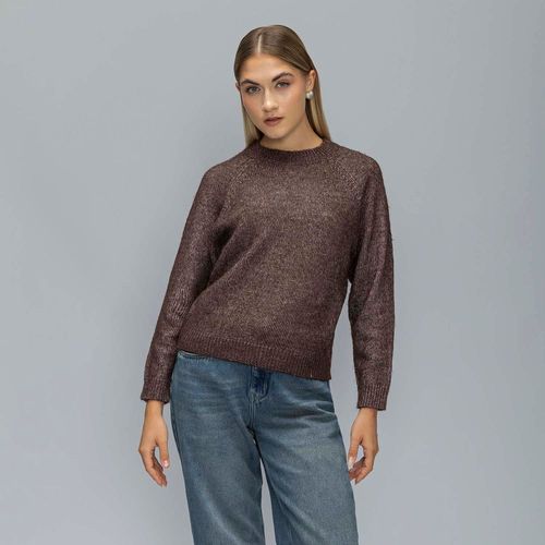 Chompa Mujer Felted Manga Larga Hypnotic