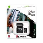 -Memoria-Micro-SD-Kingston-128GB-Clase-10-100MBS