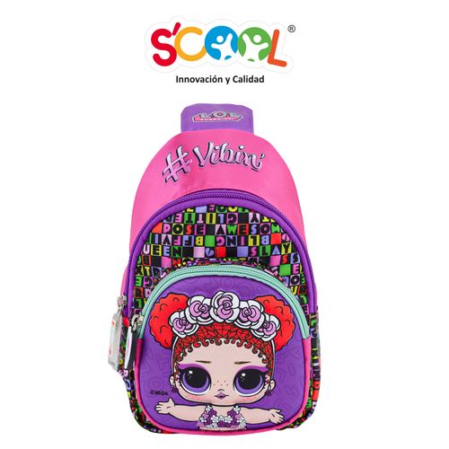 Mochila Pechera Scool Kids Magic Lol