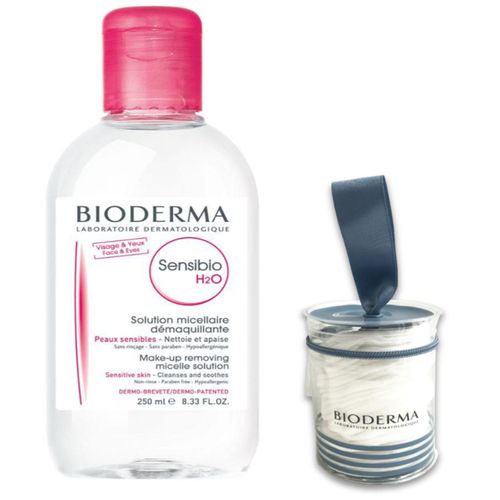 Set Agua Micelar Sensibio H20 Fce 250Ml + Cotton