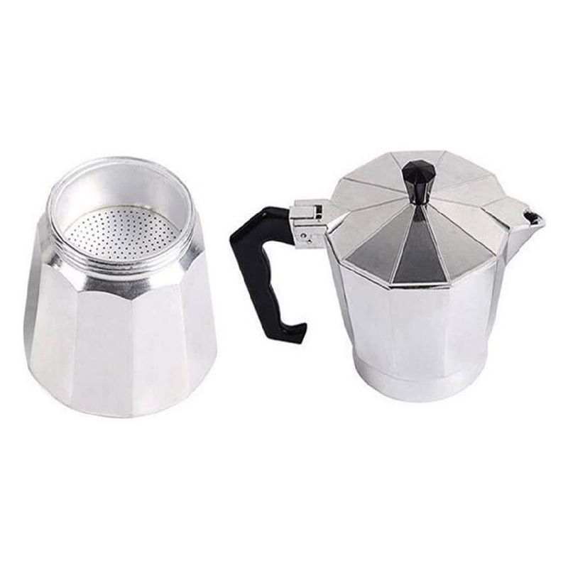 Cafetera-Italiana--Moka-P6-Tazas-de-Aluminio-Coffe