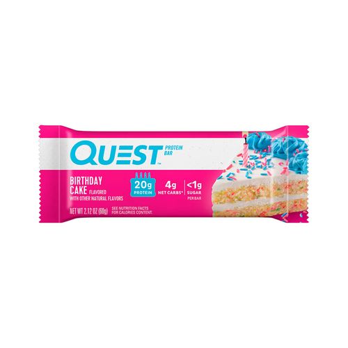 Barras de proteína - Quest Nutrition - Birthday Cake