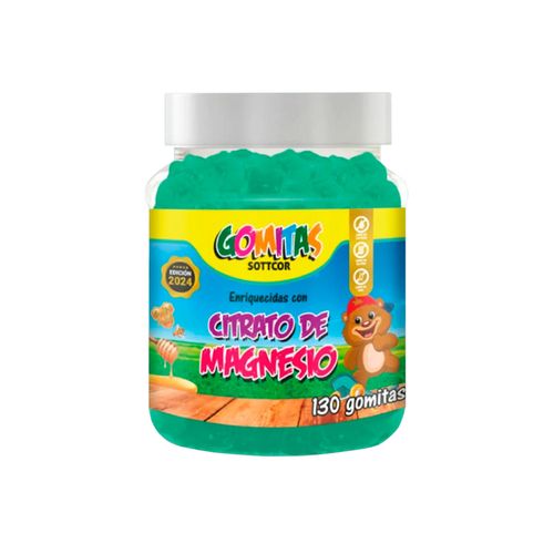Gomitas Para Niños Magnecio 130 Gomitas Sottcor