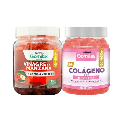 Gomitas Adulto Vinagre de Manzana + Colageno y Biotina