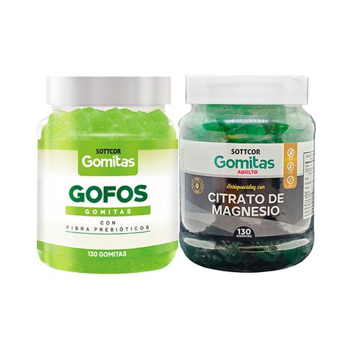 Gomitas Adulto Gofo Con Fibra Adulto + Citrato Magnesio