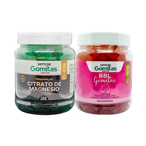 Gomitas Adulto Citrato de Magnesio + Aguaje BBL Adultos