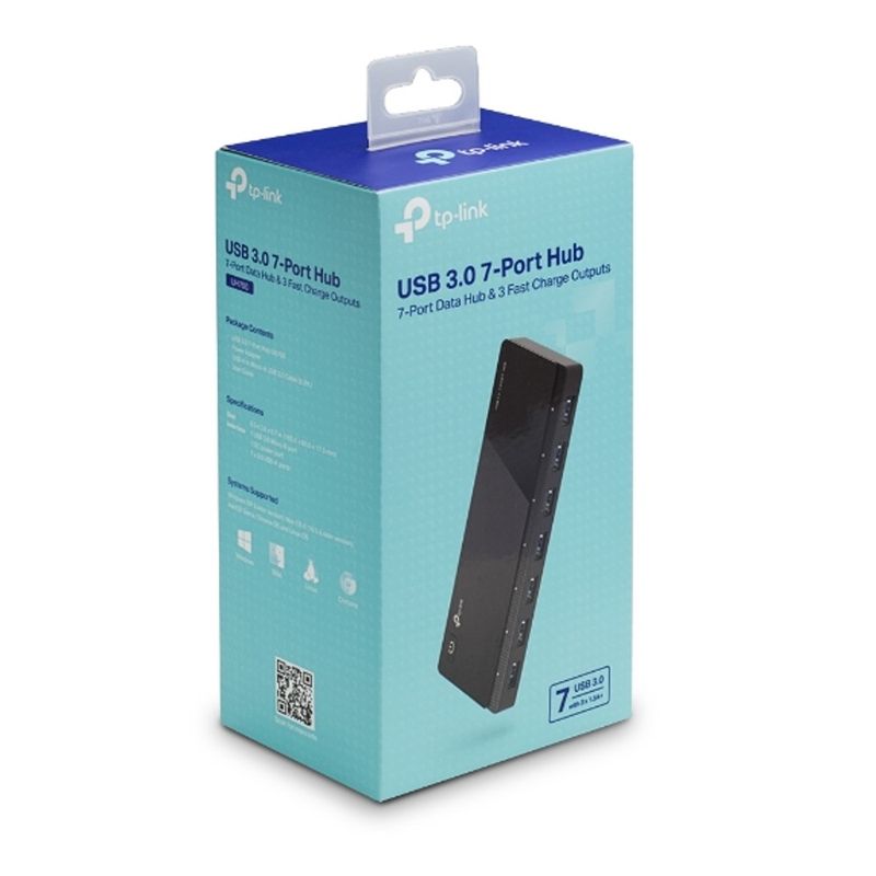 TP-Link-UH700-Hub-de-7-Puertos-USB-30-hasta-5-Gbps