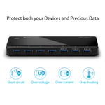 TP-Link-UH700-Hub-de-7-Puertos-USB-30-hasta-5-Gbps