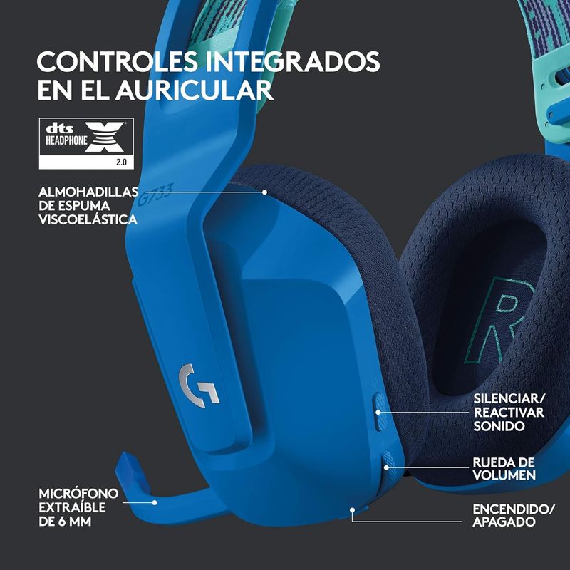 Audifonos-Gamer-Logitech-G733-RGB-71-Blue-Voice-Azul