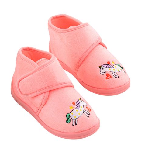 Pantuflas Babucha Unicornio BABY EUREKA Bebé Niña