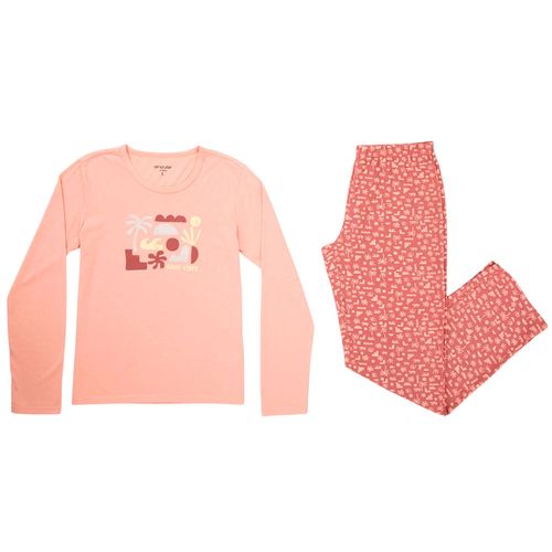 Pijamas Polo + Pantalón Good Vibes mujer SINGULAR