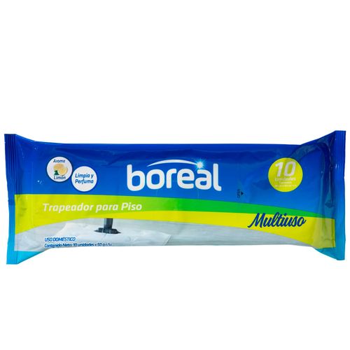 Trapeador de Piso BOREAL Limón Bolsa 10un