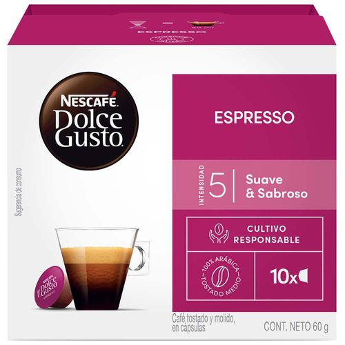 Café Expresso NESCAFÉ Dolce Gusto Caja 10un