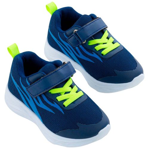 Zapatillas Deportivas Fire OI25 BABY EUREKA Bebé Niño Azul Marino Talla 19