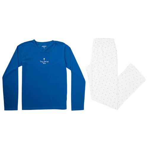 Pijamas Polo + Pantalón BL FLW mujer SINGULAR
