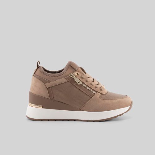 Zapatillas Urbanas Mujer Malabar Collection Tacozip Camel
