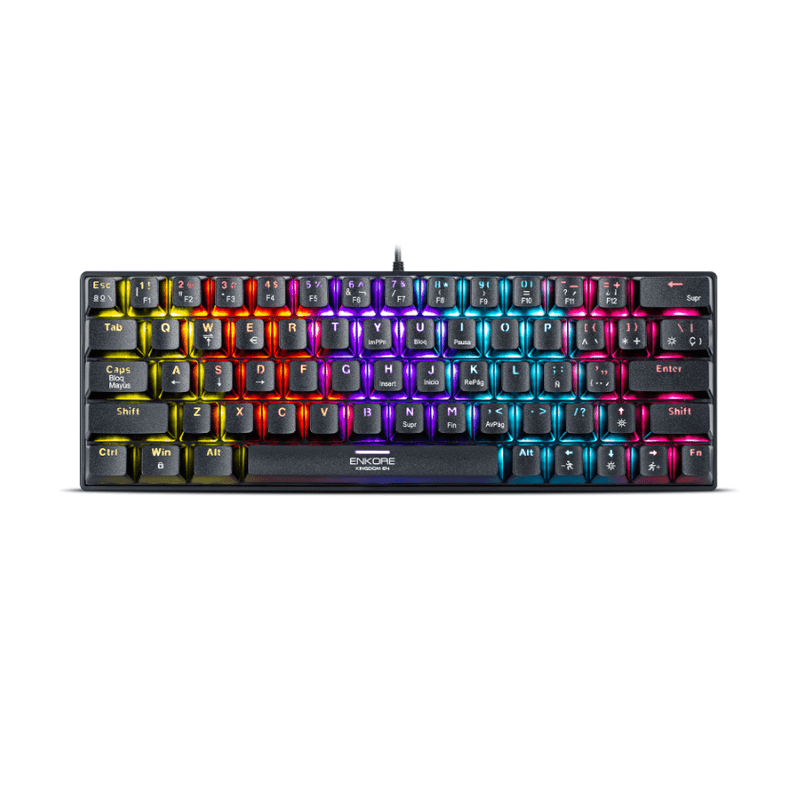 TECLADO-MECANICO-ENKORE-BRAIN---KINGDOM-64---ENK-1008