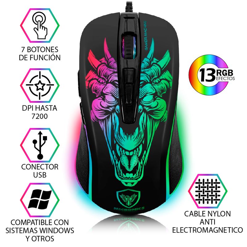 Mouse-Gamer-Micronics-Inferno-RGB