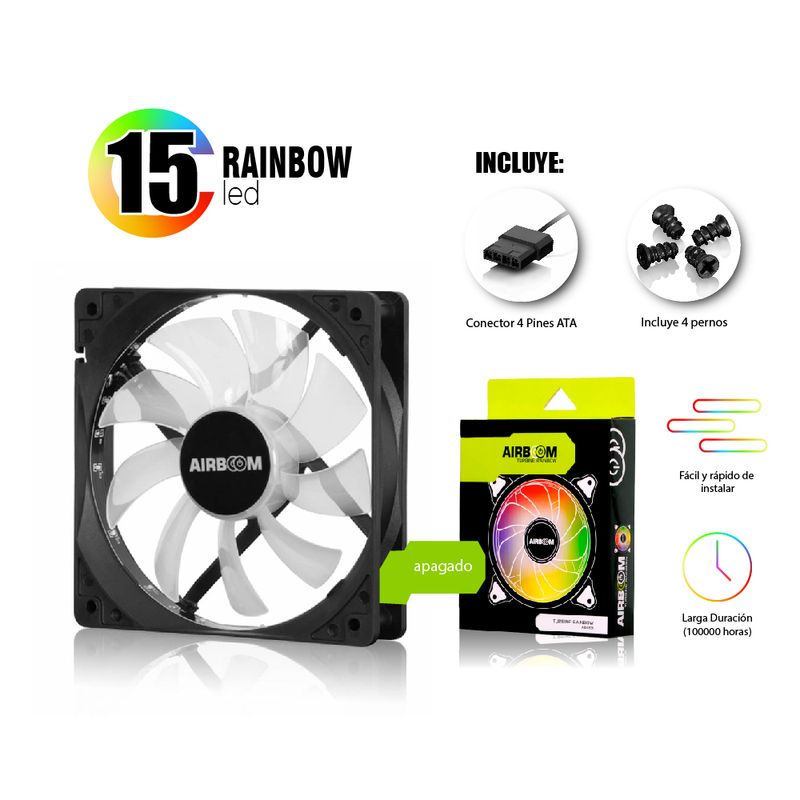 Ventilador-para-Case-Gamer-Turbine-Rainbow-Airboom-AB-125
