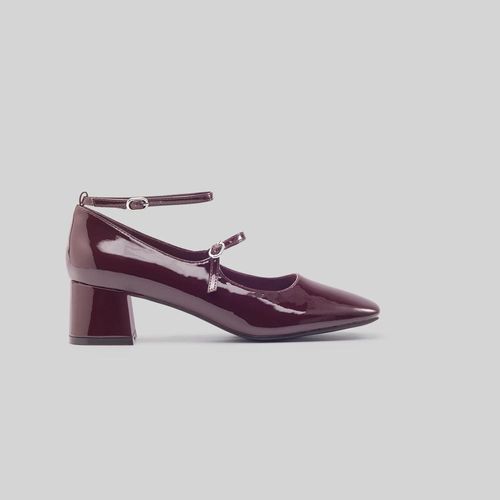 Zapatos Casuales Mujer Malabar Collection Hebis Guinda