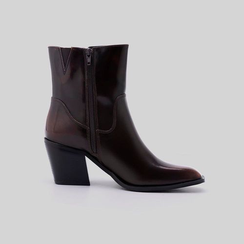 Botines Mujer Malabar Wet Marron