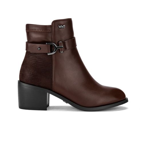Botines Time Chopper Mujer Kx558-1-H1330A Café