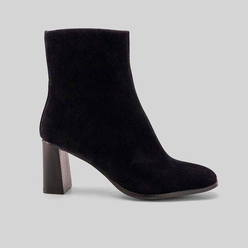 Botines Mujer Malabar Suede Negro