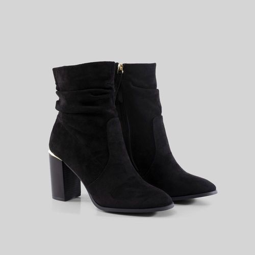 Botines Mujer Malabar Collection Wrink Negro