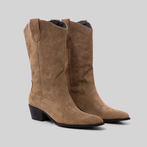 Botines Mujer Malabar Collection Vaq Camel