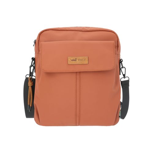 Maletín Unisex Poliéster Reciclado Wr Keaton Cross Naranjo Rockford